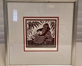 MMP088 Framed “Ulana” Picture By Dietrich Varez 