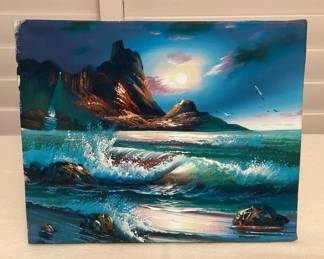 MMP044 Original Seascape Painting 