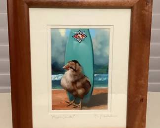 MMP146 Koa Framed “Rippin Chicks II” Picture Print 