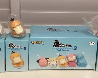 MMP020 Set Of Five Pokémon Vinyl Figures New