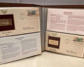 MMP099 Golden Replicas Of United States Stamps-Proof Replicas On A Gleaming Surface of 22kt Gold