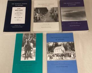 MMP006 Five The Hawaiian Journal Of History Books