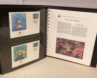 MMP095 World Wildlife Fund Stamp Collection Of 64 First Day Covers