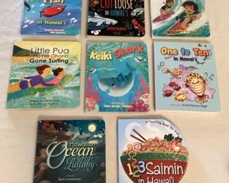 MMP078 Eight Children’s Hawaiian Board Books 