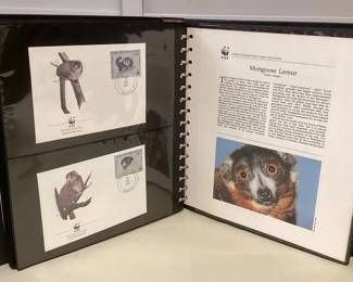 MMP094 World Wildlife Fund Stamp Collection Of 64 First Day Covers