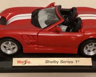 MMP112 Maisto Shelby Series 1 Model Car