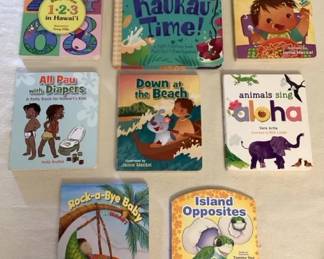 MMP065 Eight Children’s Hawaiian Board Books