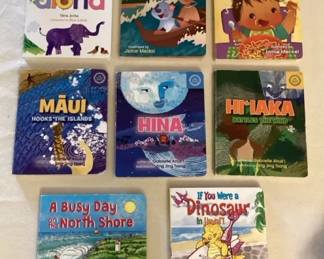 MMP066 Eight Children’s Hawaiian Board Books