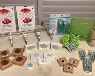 MMP108 Facial Masks, Press On Nails, Travel Sized Soaps More!