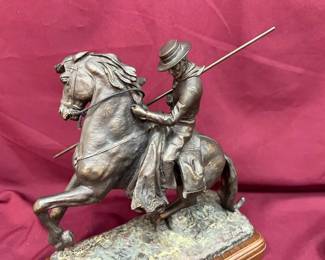 Bronze Huntsman By Andres Peralta