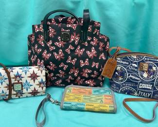 Disney Collector Dooney Bourke Purses Harvey Expo Clutch