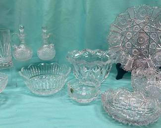 Waterford, Rosalia, JG Durand ABP Cut Class Decor Pieces