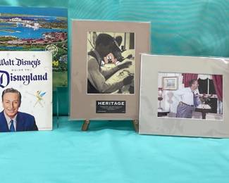 Disney Memorabilia, Walt Disney Disneyland Disney Workd