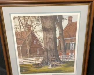 Salem Remembered Signed And Numbered Print  Framed 