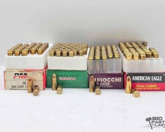 1334 NEW Approx 174 Rounds of 9mm Ammo