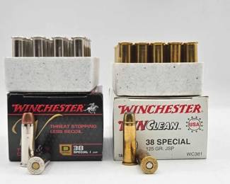 1338 NEW 70 Winchester .38 Special Ammo