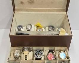 2148  18 Invicta Wristwatches with Case 