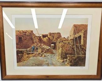 2176  1 Framed Picture 