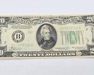 2004  1934 $20 Bill 