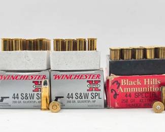 1356  Approx. 65 Rounds of .44 SW Special Ammo 