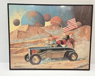 2164  1 Framed Picture 