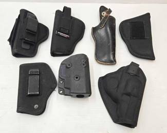 1844  7 Gun Holsters 