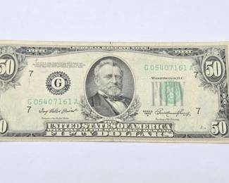2002  1950 $50 Bill 
