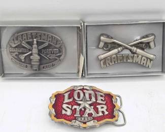 2130 3 Belt Buckles