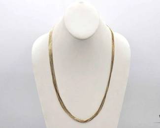 1926  Sterling Silver Necklace, 11.4g 