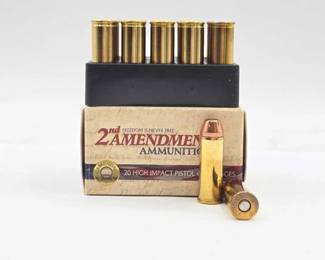 1406  20 Rounds of 2nd Amendment .45 Colt Ammo 