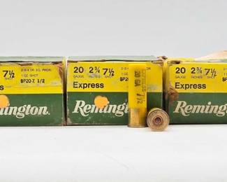 1394  Approx. 59 Rounds of 20ga Remington Shotshells 