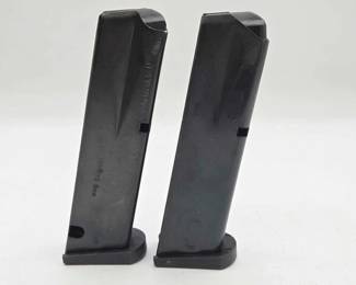 1602  2 Taurus 15rd 9mm Magazines 