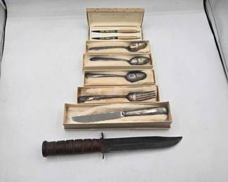 2108  Pens, Flateware  More 