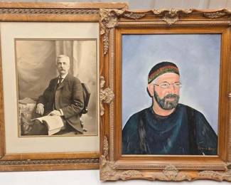 2180  2 Framed Pictures 