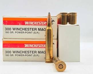 1388 NEW Approx. 39 Rounds of 300 Winchester Mag Ammo