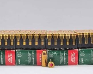 1366 NEW 200 Rounds of Sellier Bellot .45 Auto Ammo