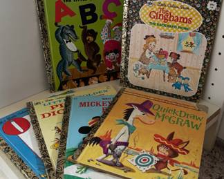 Assortment of Little Golden Books