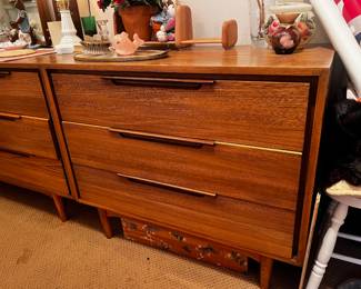 Matching Mid Century Dressers