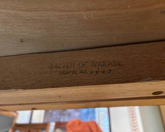 Walter of Wabash Amish Trestle Style Dining Table