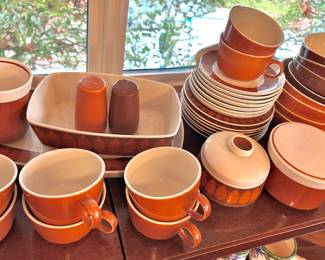 Franciscan Discovery "Terra Cotta" Dinnerware Set