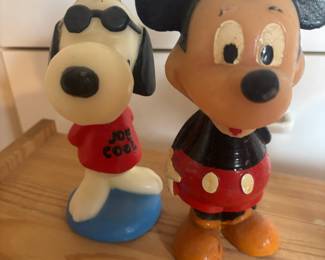 Hallmark Snoopy & Mickey Mouse Candles