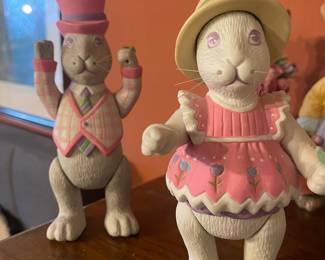 Department 56 Easter Bunny Figurines
