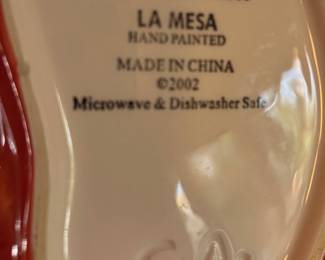 Set of 4 Clay Art Chili Pepper Salsa Dishes