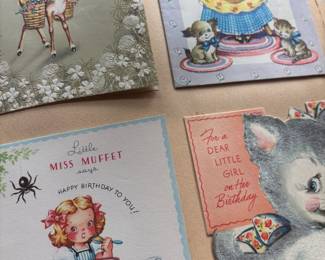 Assortment of Vintage Greeting Cards