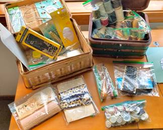 Sewing Supplies - Thread, Needles, Buttons
