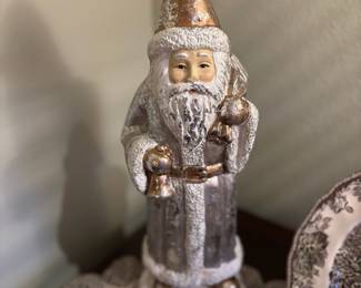 Ceramic Father Christmas Figurine