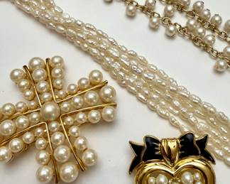 Faux Pearl Jewelry