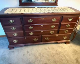 Pennsylvania House Chippendale Style Low Boy Dresser
