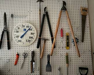Assortment of Gardening Tools