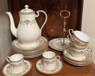 Aynsley Henley Bone China Tea & Coffee Set